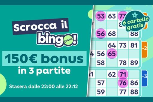 Scrocca il bingo gratis