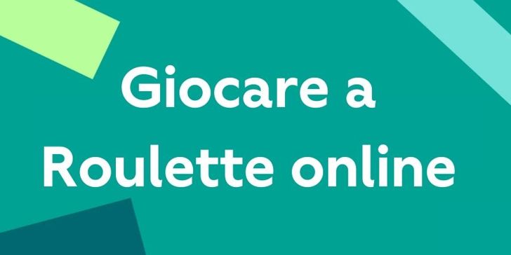 Giocare a Roulette online 